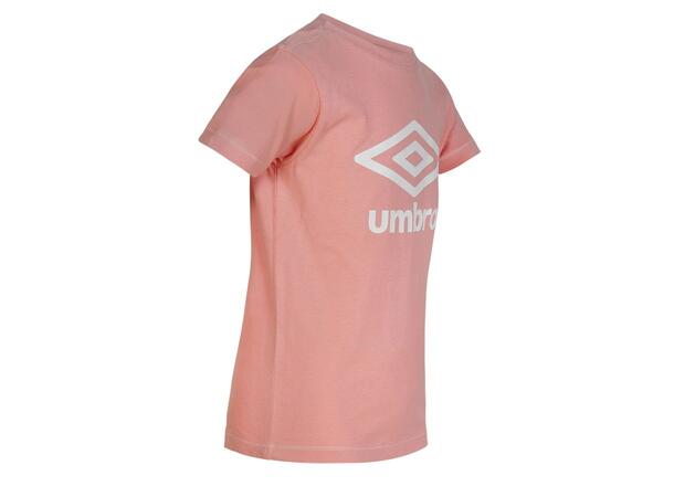 UMBRO Logo Cotton Tee jr Rosa 110/116 