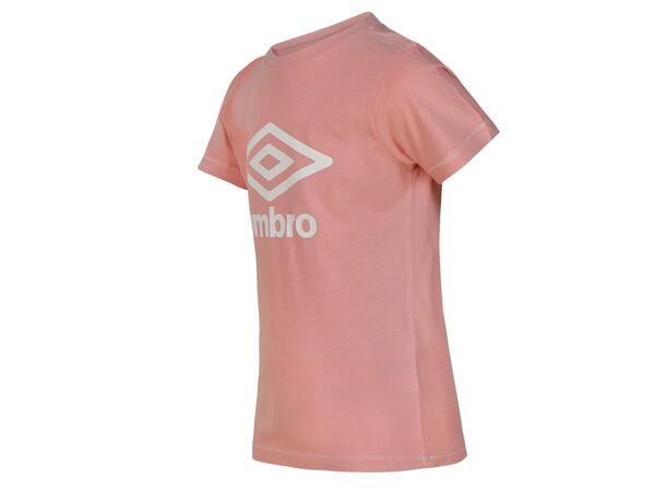 UMBRO Logo Cotton Tee jr Rosa 110/116 