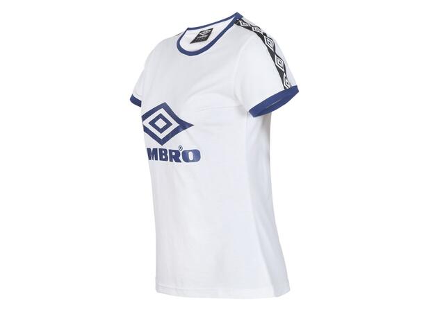 UMBRO Core X Legend Tee W Hvit 34 T-skjorte til dame i bomull