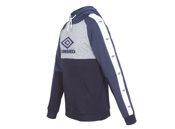 UMBRO Core X Hoodie jr Marine 116 Hettegenser med lomme 