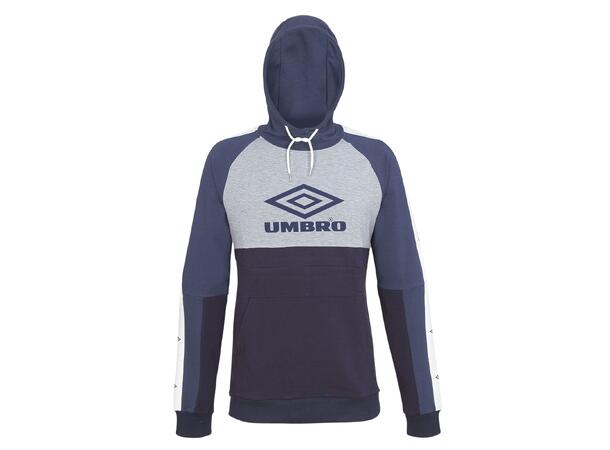 UMBRO Core X Hoodie jr Marine 116 Hettegenser med lomme 