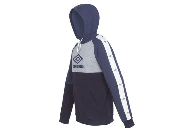 UMBRO Core X Hoodie jr Marine 116 Hettegenser med lomme 