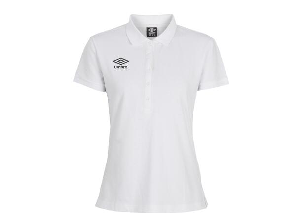 UMBRO Ella pique W Hvit 42 Eksklusiv pikétrøye