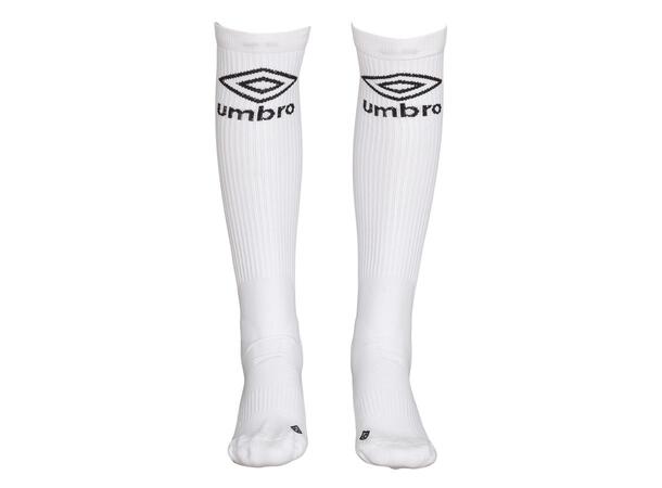 UMBRO UX Elite Handb. Sock L Hvit 45-48 Lang håndballstrømpe