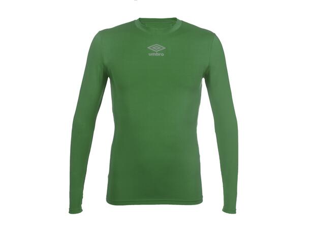 UMBRO UX Elite Underw Top Grønn XL/XXL Teknisk tettsittende trøye med lang arm 