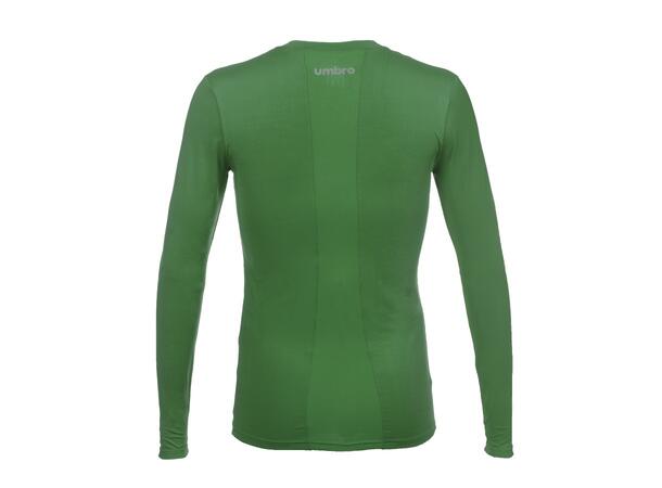 UMBRO UX Elite Underw Top Grønn XL/XXL Teknisk tettsittende trøye med lang arm 