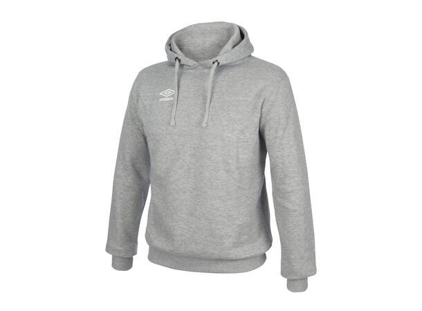 UMBRO Basic Hood Grå M Hettegenser med liten logo 