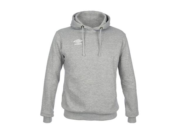 UMBRO Basic Hood Grå M Hettegenser med liten logo 
