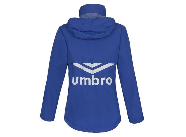 UMBRO Rain Jacket Jr Blå 128 Regnjakke til junior 