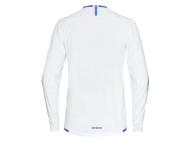 UMBRO UX Elite LS Jsy Hvit/Blå M Flott langermet spillertrøye 