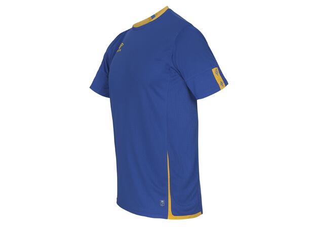 UMBRO UX Elite SS Jsy Blå/Gul L Flott kortermet spillertrøye 