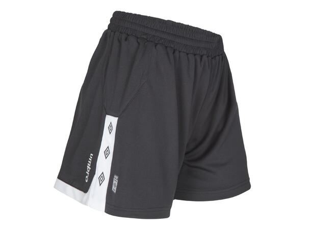 UMBRO UX Elite Shorts W Sort/Hvit 38 Flott spillershorts
