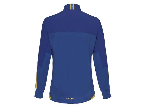 UMBRO UX Elite Trn Jkt Blå/Gul L Lett treningsjakke, romslig passform. 