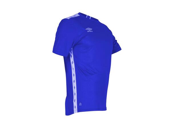 UMBRO UX Elite Trn Tee jr Blå/Hvit 164 Teknisk trenings t-skjorte til junior 