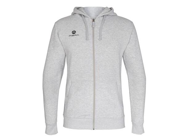 FIBRA Basic Hood Jacket Grå XS Hettegenser med liten logo 