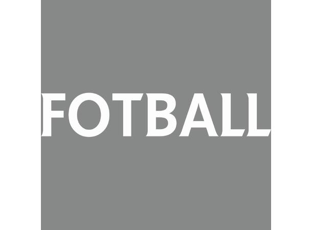 LOGO Kristen VGS FOTBALL Emblem til trykking 
