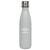 UMBRO Splash Drikkeflaske Lys grå 0,5L Termo drikkeflaske i stål med logo 