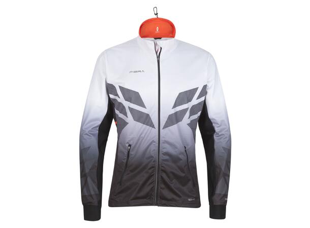 FIBRA Sync Hybrid Jacket Jr Sort 164 Treningsjakke med vindtett front 