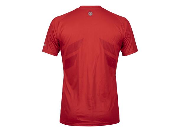 FIBRA Sync Tee Rød L Lett komfortabel T-skjorte