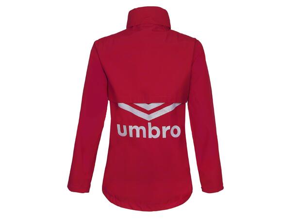 UMBRO Rain Jacket Jr Rød 164 Regnjakke til junior 