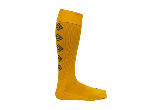 UMBRO UX Elite Fotb.Str Gul/Blå 26-29 Solide fotballstrømper - god passform 