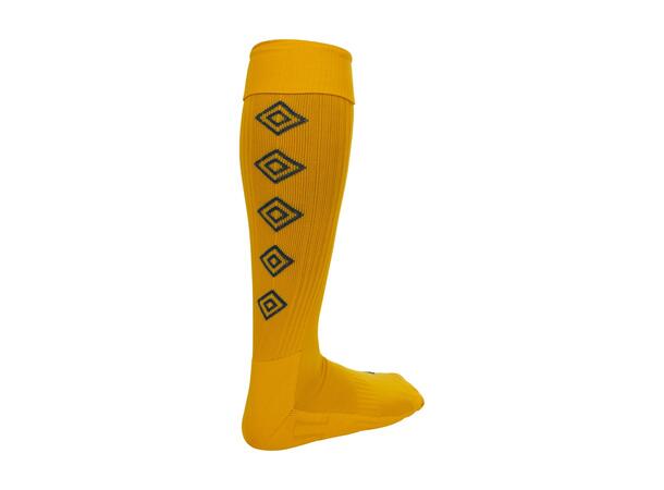 UMBRO UX Elite Fotb.Str Gul/Blå 26-29 Solide fotballstrømper - god passform 