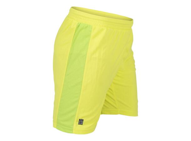 UMBRO UX Elite Keeper Shorts Neongul 152 Junior keepershorts med padding i siden 