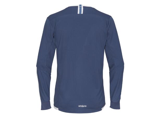 UMBRO UX Elite LS Jsy j Marine/Hvit 140 Flott langermet spillertrøye 