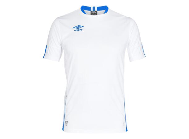 UMBRO UX Elite SS Jsy Hvit/Blå S Flott kortermet spillertrøye 