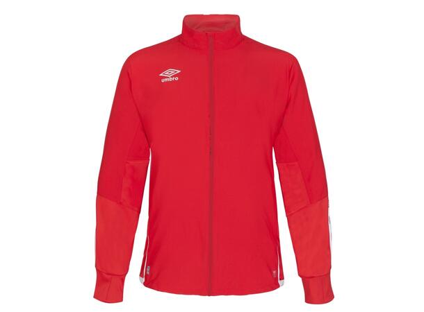 UMBRO UX Elite Trn Jkt Rød/Hvit L Lett treningsjakke, romslig passform. 
