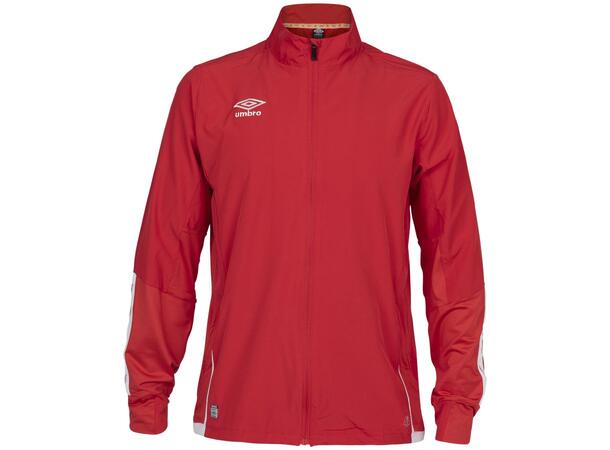 UMBRO UX Elite Trn Jkt Rød/Hvit L Lett treningsjakke, romslig passform. 