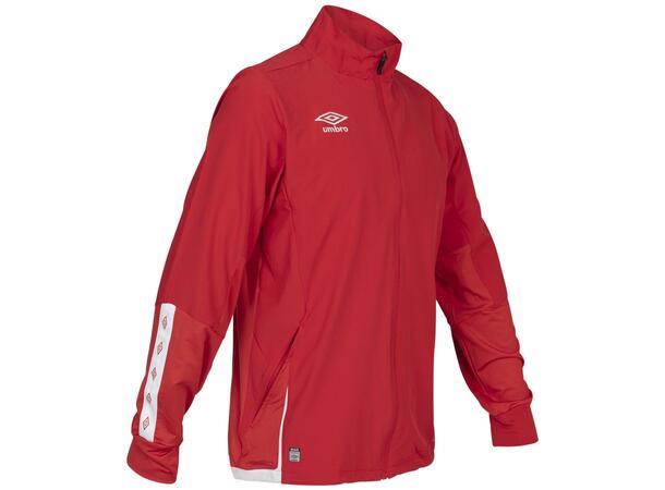 UMBRO UX Elite Trn Jkt Rød/Hvit L Lett treningsjakke, romslig passform. 