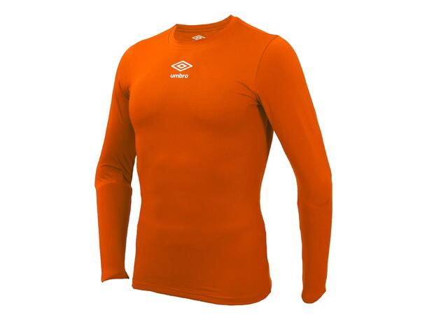 UMBRO UX Elite UnderwTop Oransje 128/140 Teknisk tettsittende trøye til junior 