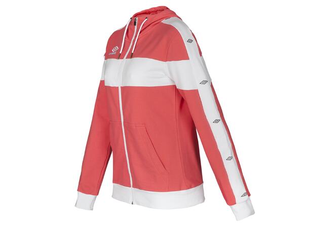 UMBRO Core X Hood Jacket J Korall 164 Hettejakke i bomull 