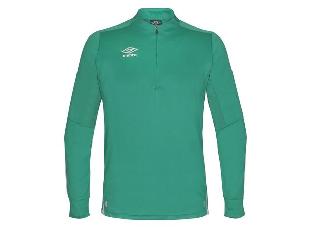UMBRO UX Elite Half Zip j Grønn/Hvit 164 Treningsgenser med glidelås 
