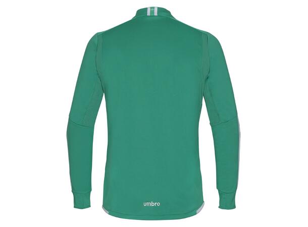 UMBRO UX Elite Half Zip j Grønn/Hvit 164 Treningsgenser med glidelås 