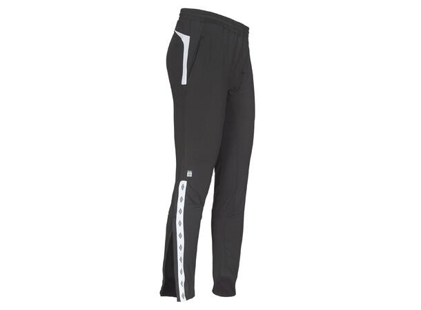 UMBRO UX Elite Pant Slim Sort/Hvit S Treningsbukse i smal passform