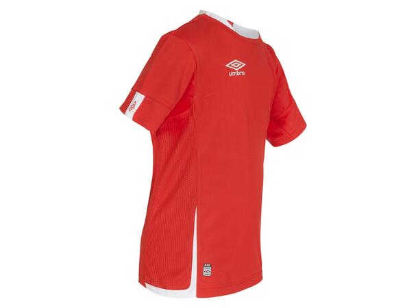 UMBRO UX Elite SS Jsy Rød/Hvit L Flott kortermet spillertrøye 