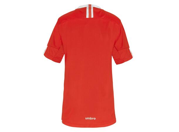 UMBRO UX Elite SS Jsy Rød/Hvit L Flott kortermet spillertrøye 