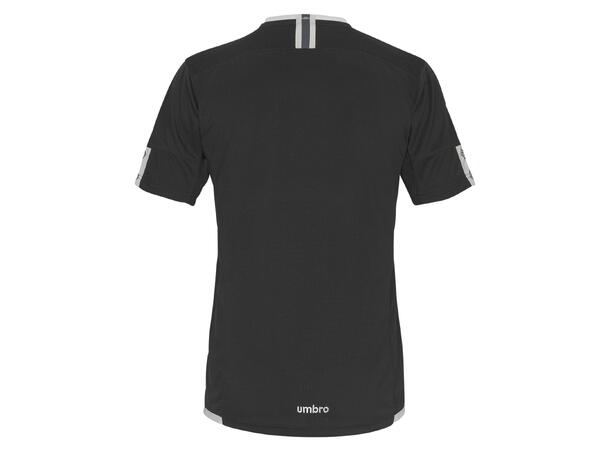 UMBRO UX Elite SS Jsy Sort/Hvit XS Flott kortermet spillertrøye 