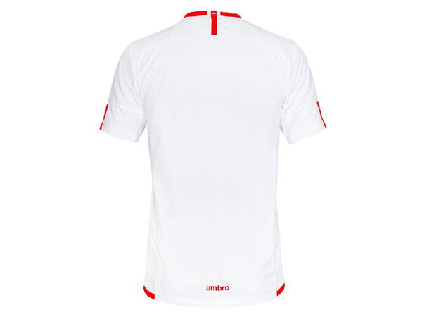 UMBRO UX Elite SS Jsy j Hvit/Rød 152 Flott kortermet spillertrøye 