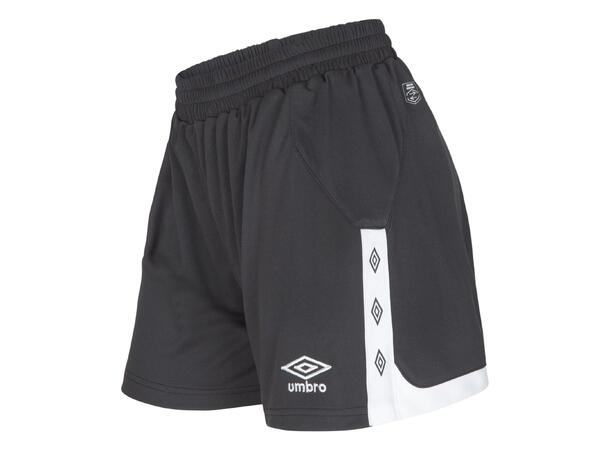 UMBRO UX Elite Shorts W Sort/Hvit 42 Flott spillershorts