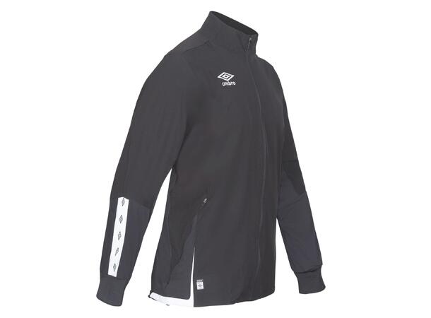 UMBRO UX Elite Trn Jkt Sort/Hvit M Lett treningsjakke, romslig passform. 