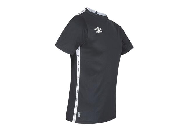 UMBRO UX Elite Trn Tee Sort/Hvit L Teknisk trenings t-skjorte 