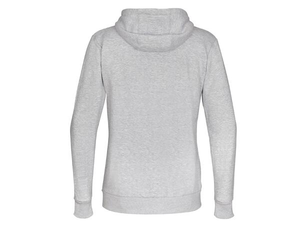 FIBRA Basic Hood Jacket Grå S Hettegenser med liten logo 
