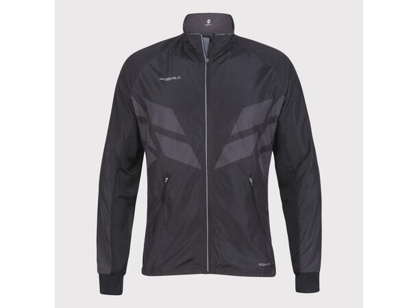 FIBRA Sync Trn Jacket Jr Sort 152 Vindtett jakke for Jr 