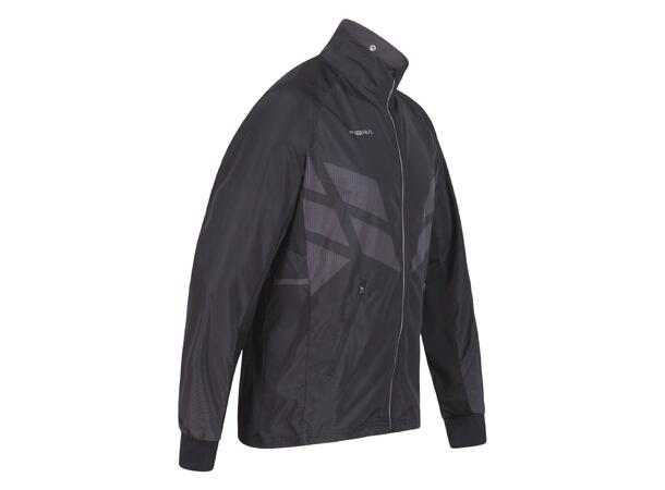 FIBRA Sync Trn Jacket Jr Sort 152 Vindtett jakke for Jr 