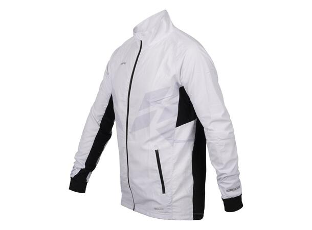 FIBRA Sync Trn Jacket Warm Hvit S Treningsjakke med børstet innside 