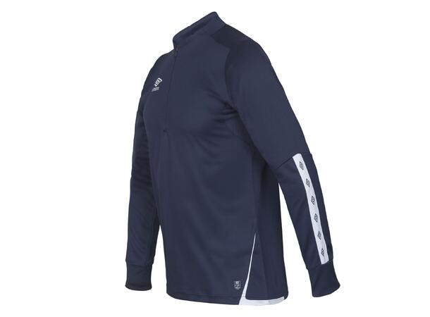 UMBRO UX Elite Half Zip j Marine/Hv 140 Treningsgenser med glidelås 