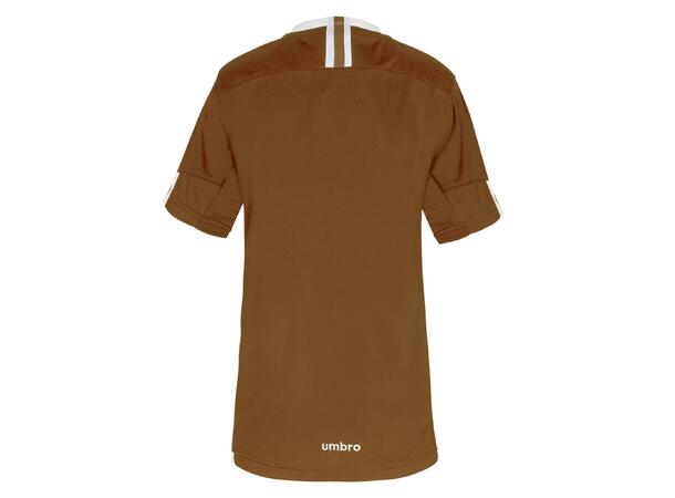 UMBRO UX Elite SS Jsy j Brun/Hvit 164 Flott kortermet spillertrøye 